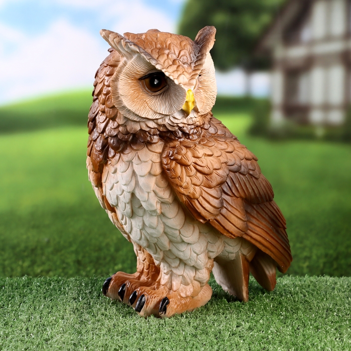 Садовая фигура Садовая фигура "Филин" 16х18х24см