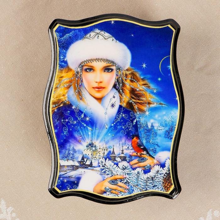 Шкатулка &laquo;Сказки&raquo;, 12&times;16 см, лаковая миниатюра, микс