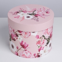 Набор коробок 5 в 1, упаковка подарочная, &laquo;Цветы&raquo;, 13 х 13,5‒19.5 х 23 см