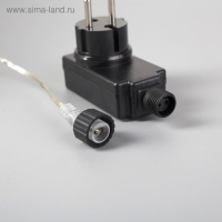 Светодиодная фигура &laquo;Снеговик в цилиндре&raquo; 25 &times; 60 &times; 25 см, акрил, 50 LED, 24 В, свечение белое