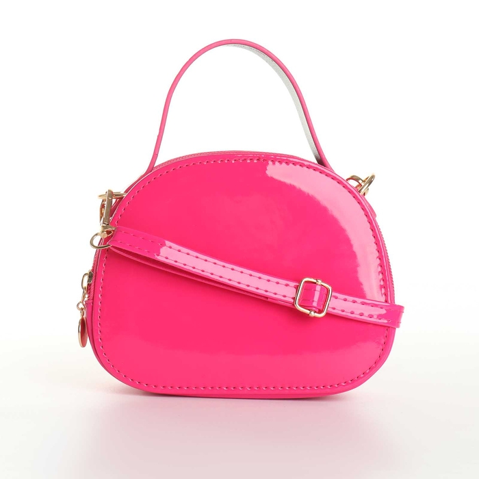 Сумка детская для девочки на молнии &laquo;Выбражулька&raquo;, цвет малиновый