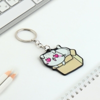 Брелок для ключей акриловый &laquo;Котик&raquo;, 7 х 12,5 см