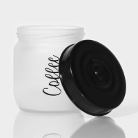 Банка стеклянная для сыпучих продуктов Herevin Coffee, 425 мл Банка стеклянная для сыпучих продуктов Herevin Coffee, 425 мл