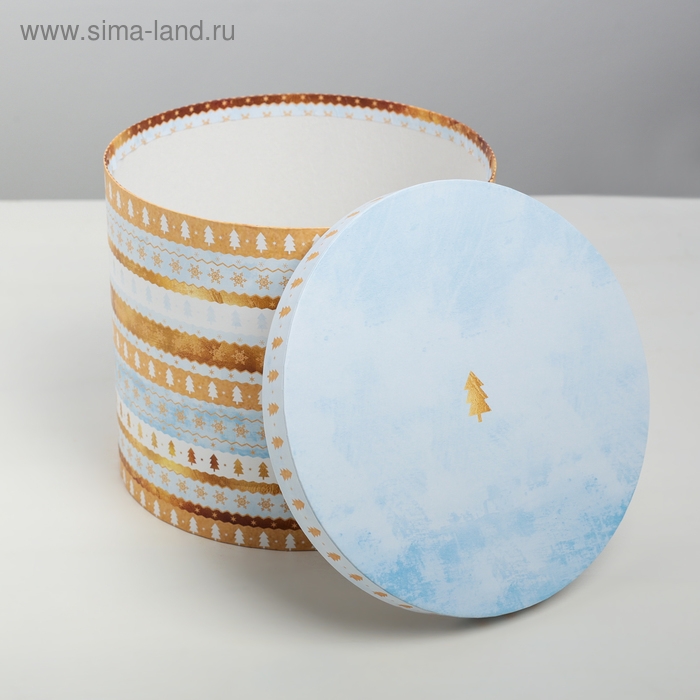 Набор подарочных коробок 5 в 1 &laquo;Чудесные снежинки&raquo;, 13 х 14‒19.5 х 22 см, Новый год