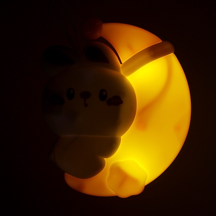 Детский ночник-подвеска «Милый зайка», световые эффекты Детский ночник-подвеска «Милый зайка», световые эффекты