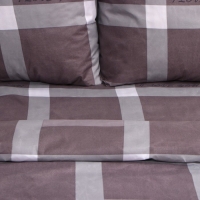 Постельное бельё Экономь и Я дуэт Square 143х215см-2шт, 215х220см, 70х70см-2шт, полисатин, 80г/м&sup2;