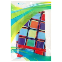 Шапочка для плавания детская ONLYTOP Swim &laquo;Мозаика&raquo;, тканевая, обхват 46-52 см