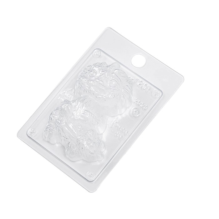 Форма для шоколада пластиковая «Дракончик Мила», размер изделия 10×6,5×3 см, цвет прозрачный Форма для шоколада пластиковая «Дракончик Мила», размер изделия 10×6,5×3 см, цвет прозрачный