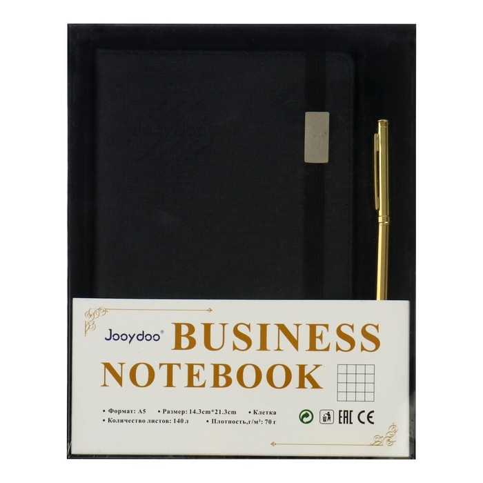 Ежедневник недатированный А5, 140 листов в клетку, обложка пвх, МИКС