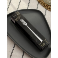 Вилка столовая из нержавеющей стали Magistro Gamburg, h=20 см, толщина 4 мм, цвет серебряный Вилка столовая из нержавеющей стали Magistro Gamburg, h=20 см, толщина 4 мм, цвет серебряный