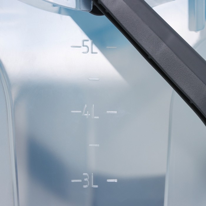 Контейнер для стирального порошка, 6 л, цвет голубая лагуна Контейнер для стирального порошка, 6 л, цвет голубая лагуна