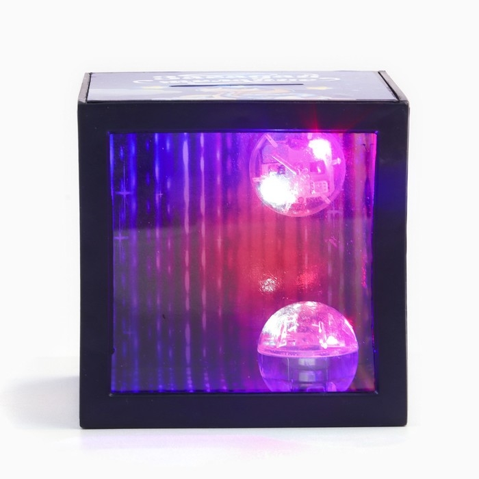 Копилка новогодний подарок &laquo;Новый год: Верь в мечту&raquo; 7 х 7 см