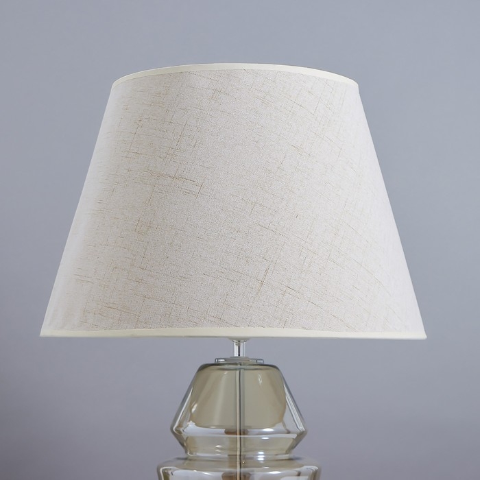 Лампа настольная 16710/1 E27 40Вт хром 40х40х61 см RISALUX