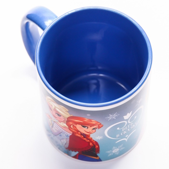 Кружка сублимация, 350 мл Кружка сублимация, 350 мл "Верь в сказку!", Холодное сердце МИКС