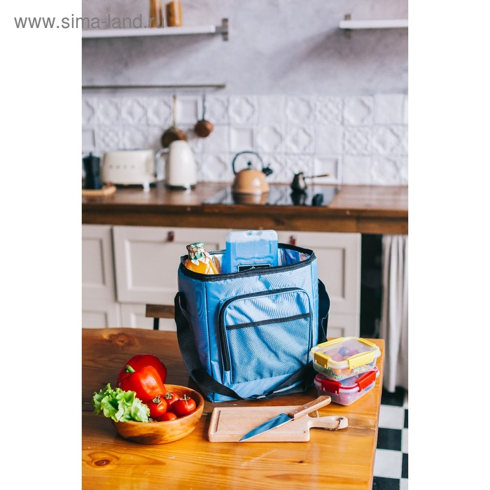 Термосумка Термосумка "Мастер К.", 20 л, сохраняет холод до 10 ч, 34 х 22 х 30 см