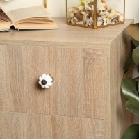 Ручка-кнопка ТУНДРА, d=39, пластик, белая Ручка-кнопка ТУНДРА, d=39, пластик, белая