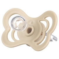 Соска - пустышка силиконовая классическая, от 0 мес., с колпачком, цвет бежевый Соска - пустышка силиконовая классическая, от 0 мес., с колпачком, цвет бежевый