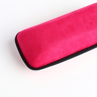 Футляр для очков на молнии, длина 17 см, цвет розовый Футляр для очков на молнии, длина 17 см, цвет розовый