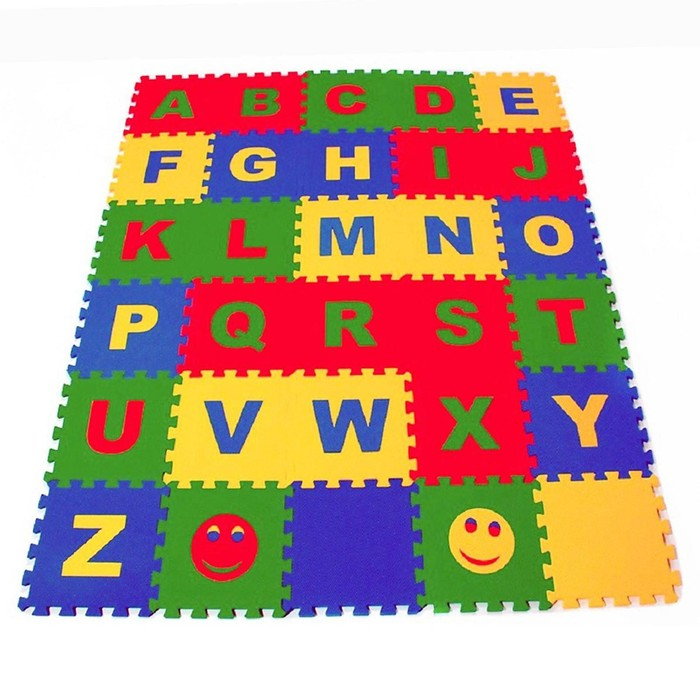 Мягкий пол развивающий «Алфавит Английский» Мягкий пол развивающий «Алфавит Английский»
