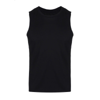 Майка мужская, базовая, размер S (46), цвет черный