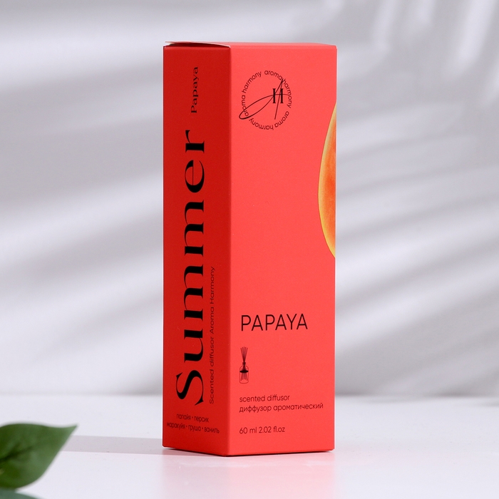 Диффузор ароматический,  "Papaya", папайя, 60 мл