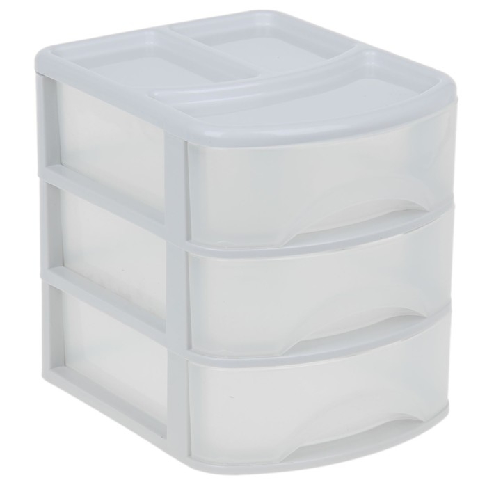 Мини-комод 3-х секционный &laquo;Минибокс-3&raquo;, цвет МИКС