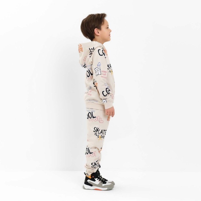 Костюм детский (толстовка, брюки) KAFTAN "Graffiti", р.32 (110-116 см)