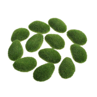 Мох искусственный «Камни», мохнатый, набор 12 шт., Greengo Мох искусственный «Камни», мохнатый, набор 12 шт., Greengo