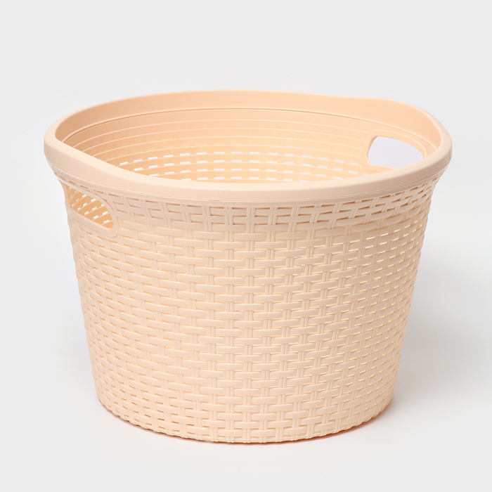 Корзина для белья «Артлайн», 32 л, 45×45×30 см, цвет микс Корзина для белья «Артлайн», 32 л, 45×45×30 см, цвет микс