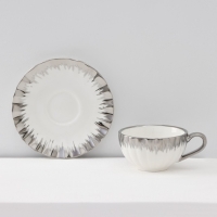 Сервиз керамический чайный «Снежная лавина», 12 предметов: 6 кружек 80 мл, 6 блюдец d=11,2 см, цвет МИКС Сервиз керамический чайный «Снежная лавина», 12 предметов: 6 кружек 80 мл, 6 блюдец d=11,2 см, цвет МИКС