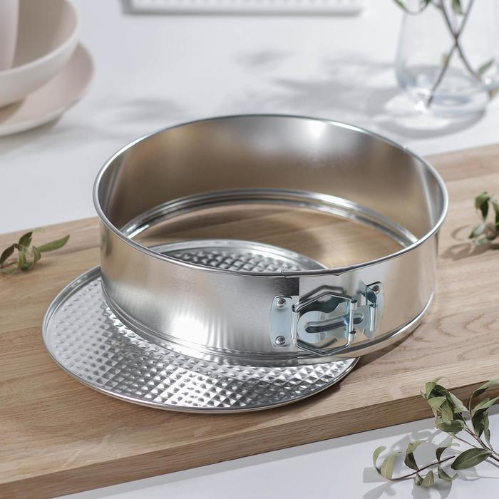 Форма разъёмная для выпечки Доляна «Круг. Фабиан», d=23 см Форма разъёмная для выпечки Доляна «Круг. Фабиан», d=23 см