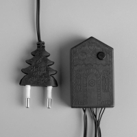 Гирлянда «Нить» 10 м, IP20, тёмная нить, 100 LED, свечение фиолетовое, 8 режимов, 220 В Гирлянда «Нить» 10 м, IP20, тёмная нить, 100 LED, свечение фиолетовое, 8 режимов, 220 В