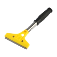 Скребок ТУНДРА, фиксированное лезвие 100 мм, металлическая обрезиненная рукоятка 100 мм Скребок ТУНДРА, фиксированное лезвие 100 мм, металлическая обрезиненная рукоятка 100 мм