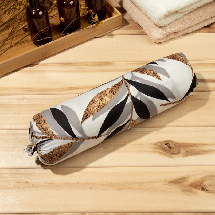 Валик с наполнителем &laquo;Лаванда&raquo;, 10х30см, микс