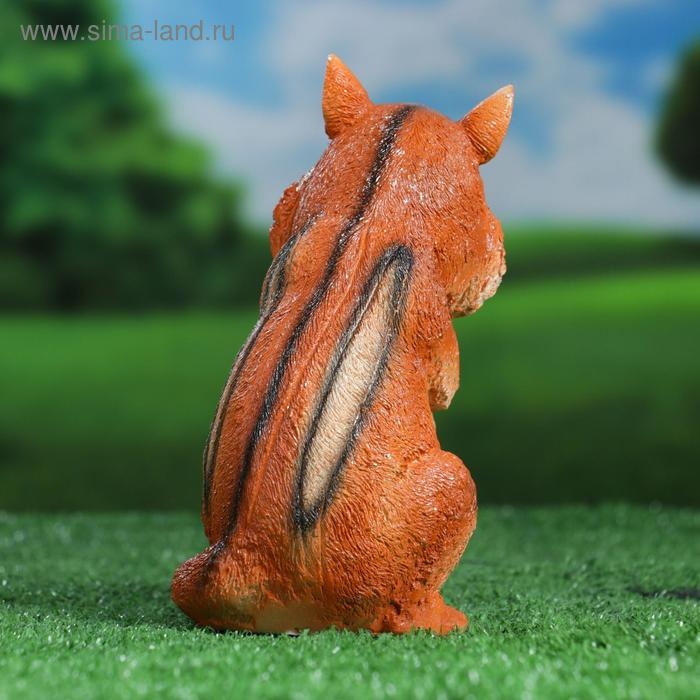 Садовая фигура Садовая фигура "Бурундук Боря" 10х16х19см