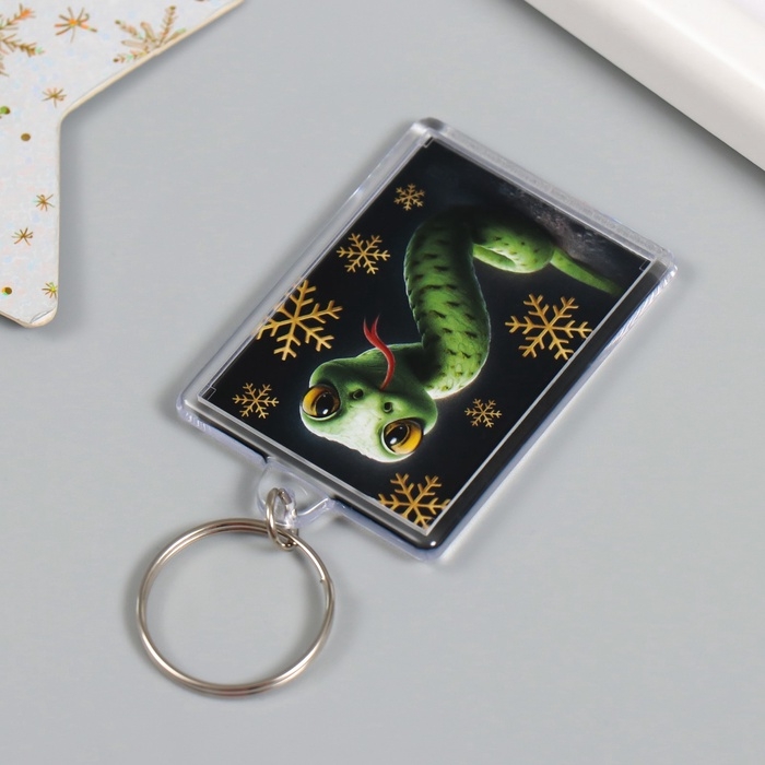 Новогодний брелок Новогодний брелок "Глазастик" 3,5х5 см