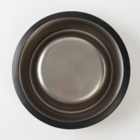 Миска металлическая для кошки с нескользящим основанием Love you, 235 мл, 15х3.5 см Миска металлическая для кошки с нескользящим основанием Love you, 235 мл, 15х3.5 см