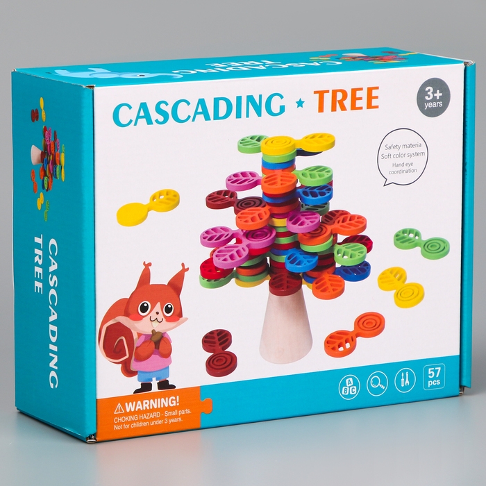 Развивающая игра балансир &laquo;Сказочное дерево&raquo; 21 &times; 16,5 &times; 7,5 см