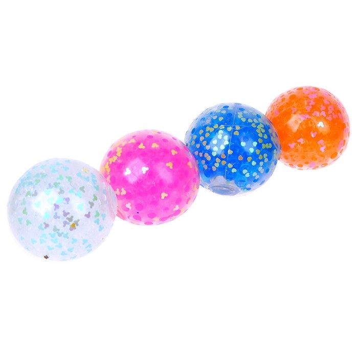 Мялка &laquo;Шар&raquo; с гидрогелем, цвета МИКС