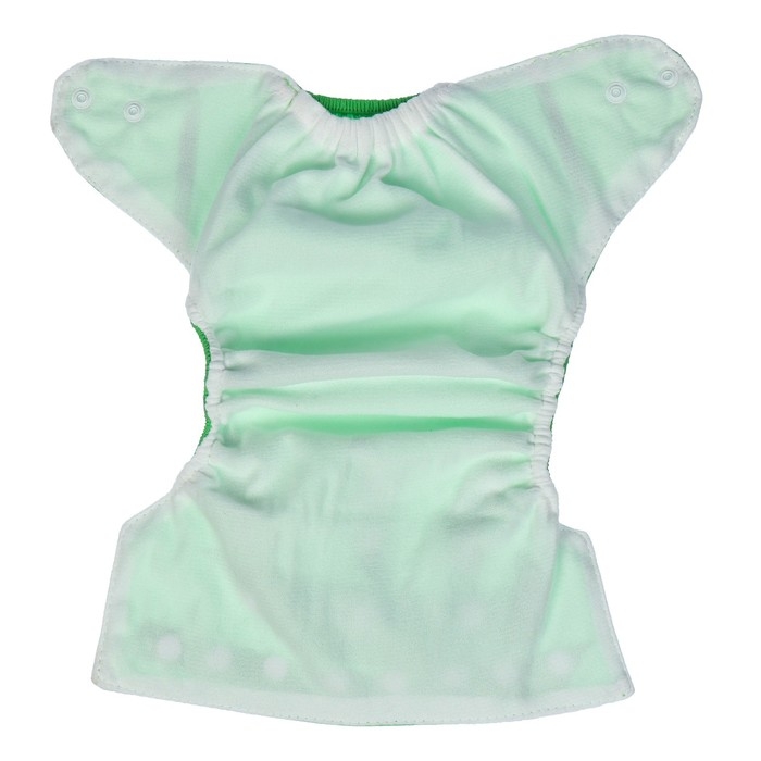 Многоразовый подгузник, 3-15 кг, цвет зеленый, Крошка Я Многоразовый подгузник, 3-15 кг, цвет зеленый, Крошка Я