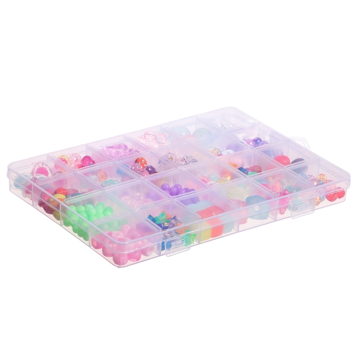 Набор для творчества «Создай своё украшение», бусинки, 24 вида Набор для творчества «Создай своё украшение», бусинки, 24 вида