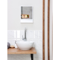 Набор для ванной комнаты &laquo;Tokyo&raquo;, цвет снежно-белый