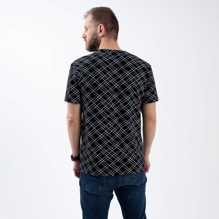 Футболка SL Футболка SL "Геометрия", 46, чёрный