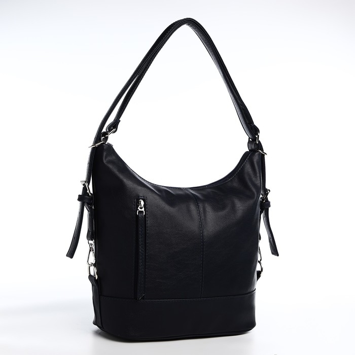 Сумка-мешок на молнии, цвет синий Сумка-мешок на молнии, цвет синий