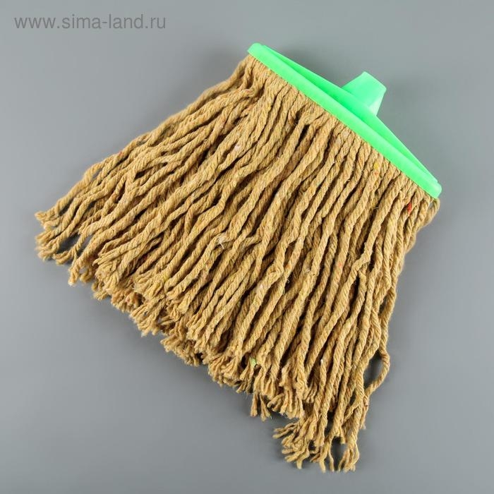 Насадка для швабры верёвочная Доляна, хлопок, 29&times;21,5&times;4,5 см, цвет МИКС