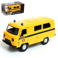 Машина металлическая «УАЗ 3962. Милиция», инерция, 1:24, свет и звук Машина металлическая «УАЗ 3962. Милиция», инерция, 1:24, свет и звук