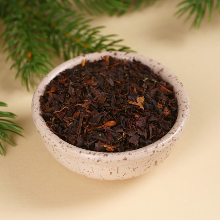 Новый год! Чай чёрный &laquo;Счастливого Нового года&raquo; с европодвесом, вкус: ваниль и карамель, 50 г.