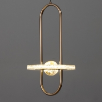 Светильник BayerLux "Имон" 16Вт LED золото 19,5х19,5х37см