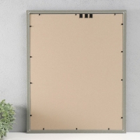 Фоторамка пластик "Винтаж" 40х50 см, морозное серебро Фоторамка пластик "Винтаж" 40х50 см, морозное серебро