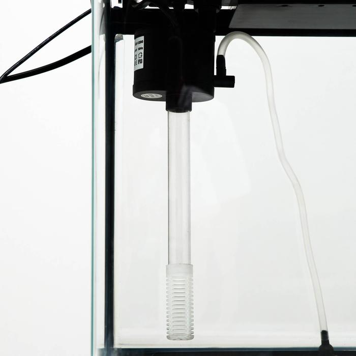 Аквариум SeaStar HX-320F в комплекте: LED-лампа, фильтр, 18 л, черный